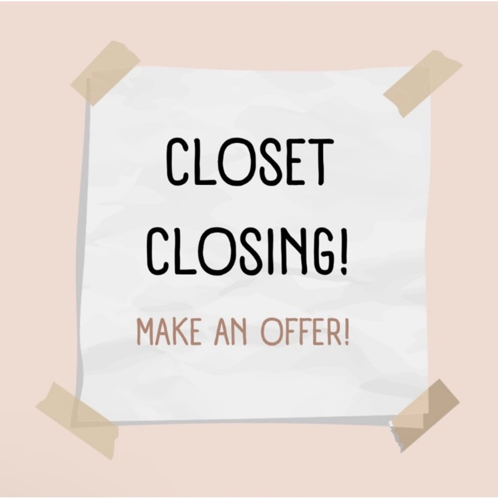 Personal Closet Clear Out & Share show Live Flyer! π₯ Deals! - Picture 6 of 8